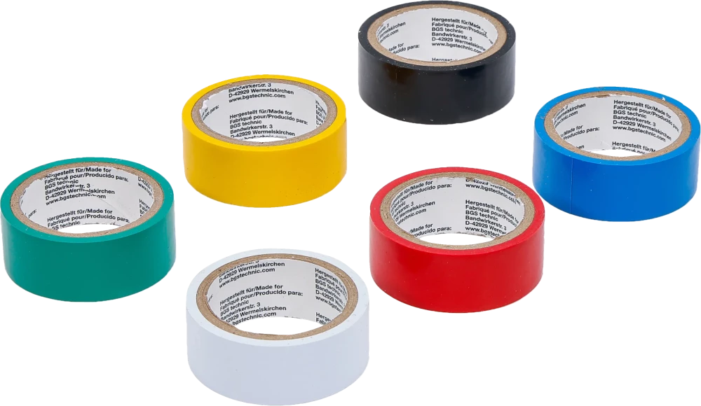 COLOR Multi-Klebeband Set, 19 x 3,5 m, 6-tlg.
