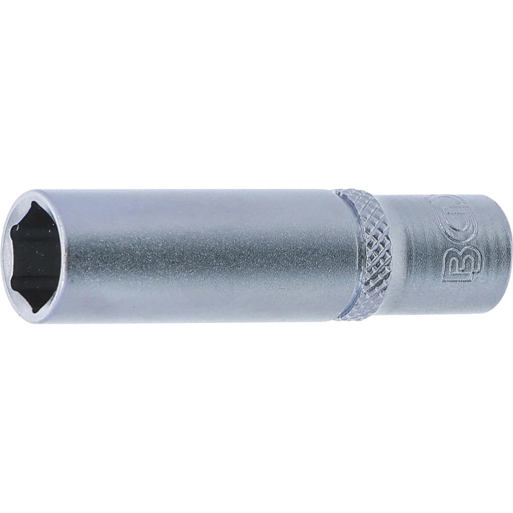 Steckschlüssel-Einsatz Sechskant, tief, Antrieb Innenvierkant 6,3 mm (1/4"), SW 9 mm