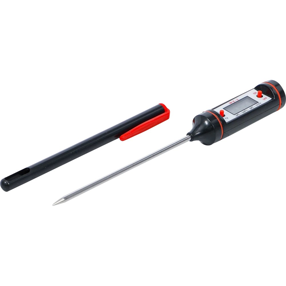 Digital-Thermometer mit Edelstahl-Messsonde