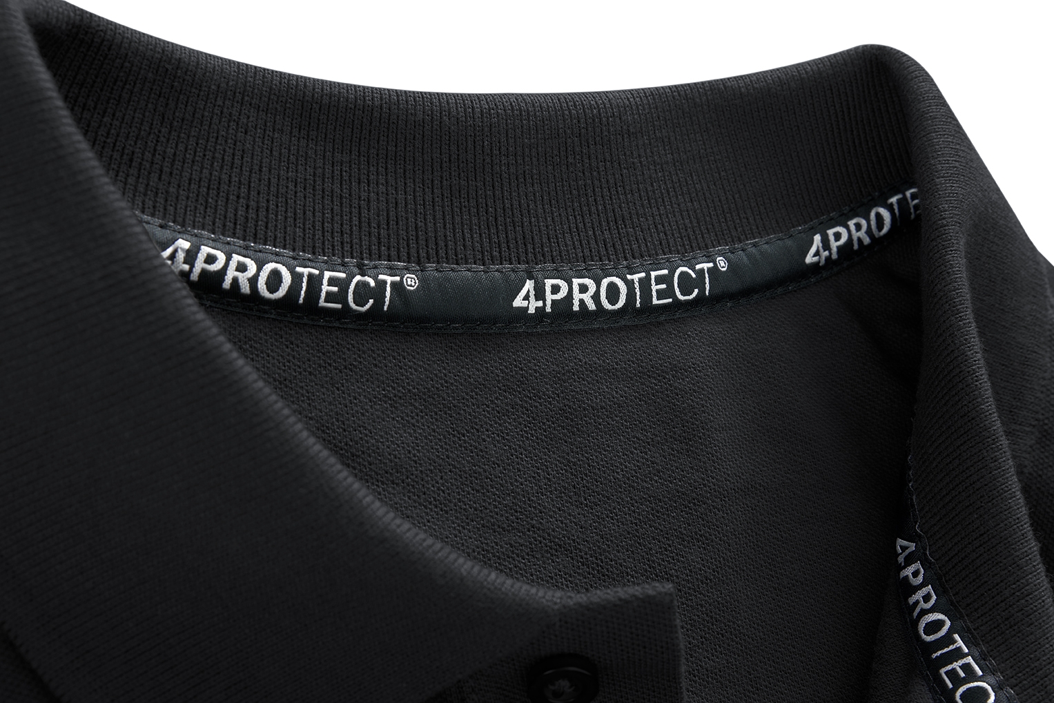 4PROTECT® Polo-Shirt Herren schwarz