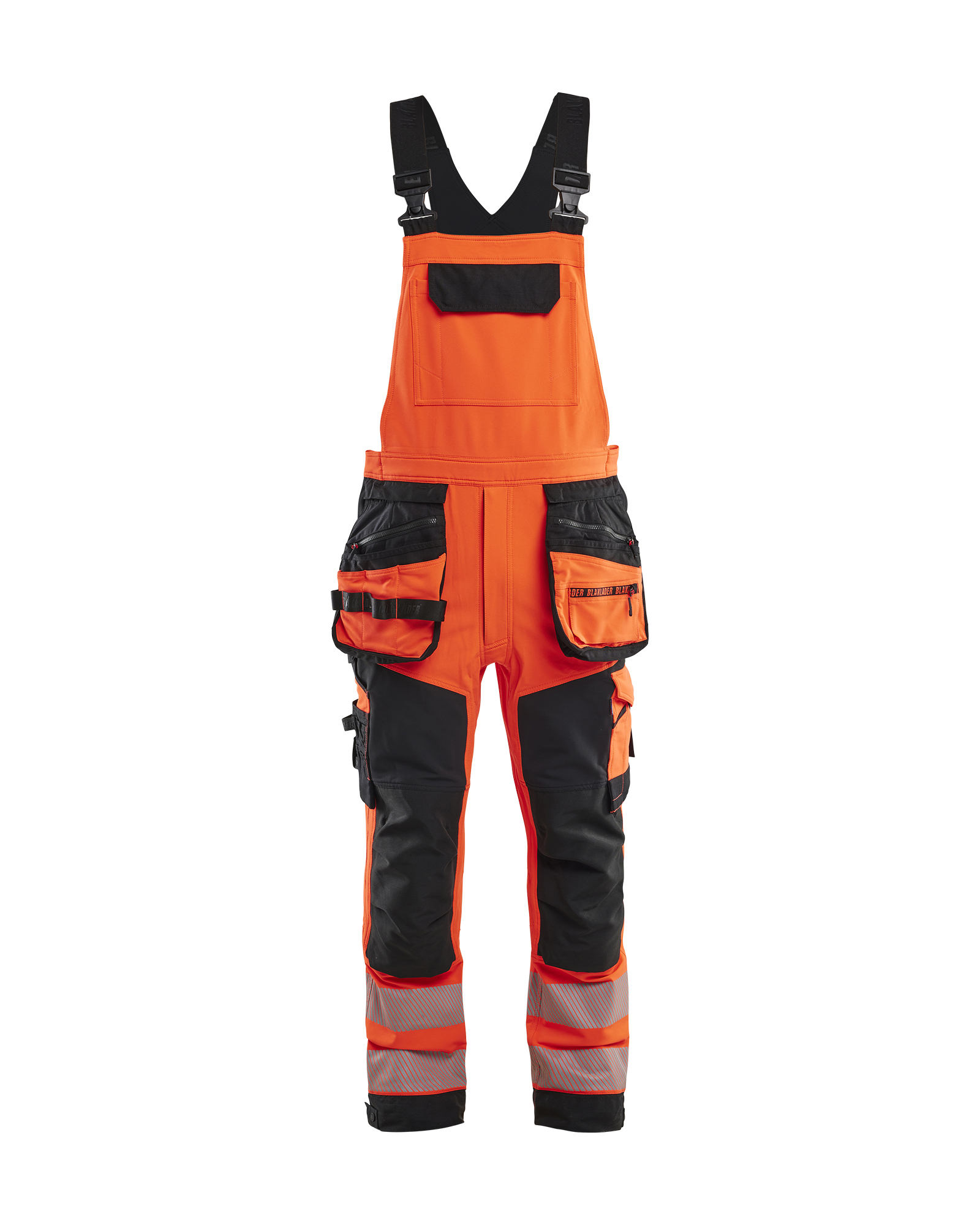 High Vis Latzhose 4-Wege-Stretch