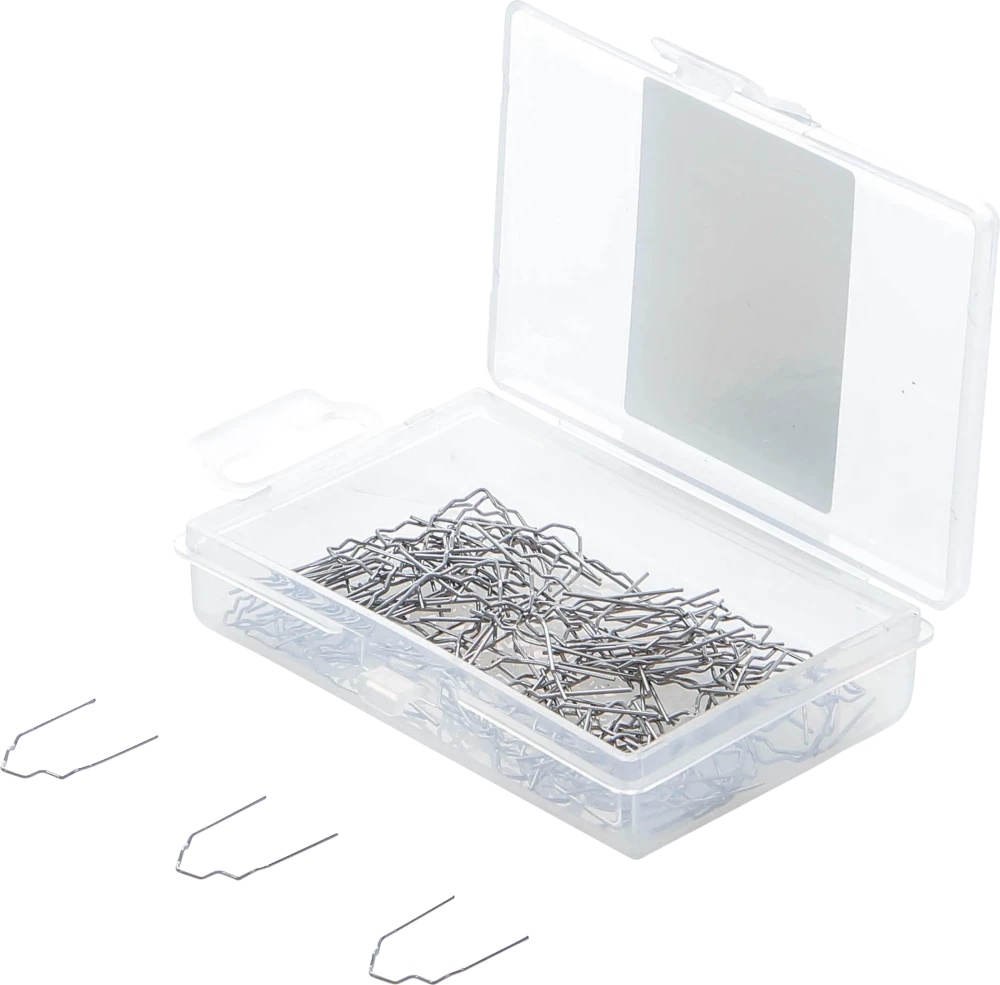 Reparatur-Klammern, V-Form, Ø 0,6 mm, 100-tlg.