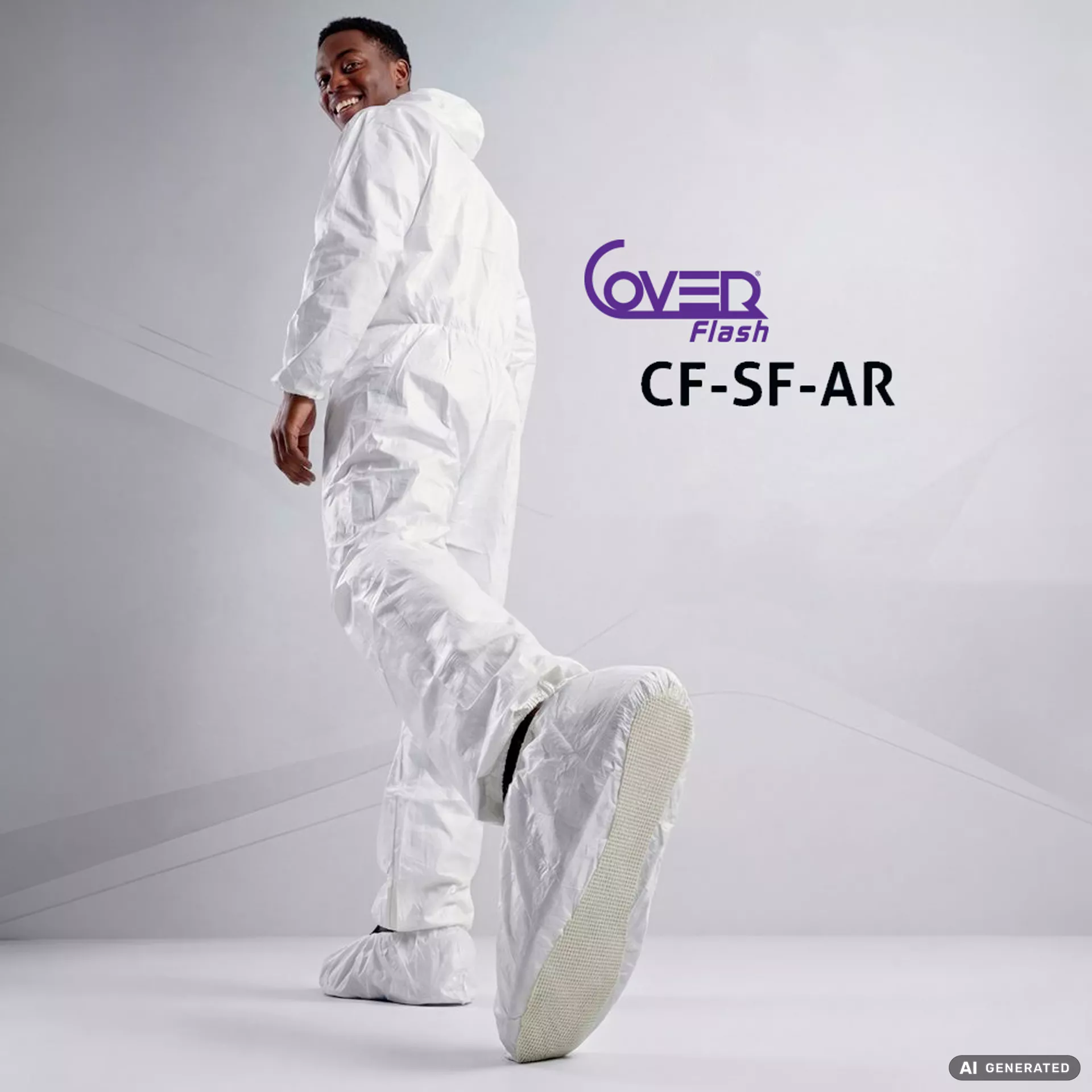 Rutschhemmender Überziehschuh CoverFlash® CF-SF-AR