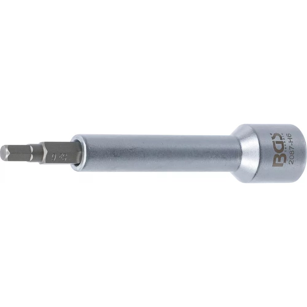 Bit-Einsatz, Antrieb Innenvierkant 12,5 mm (1/2"), Innensechskant 6 mm