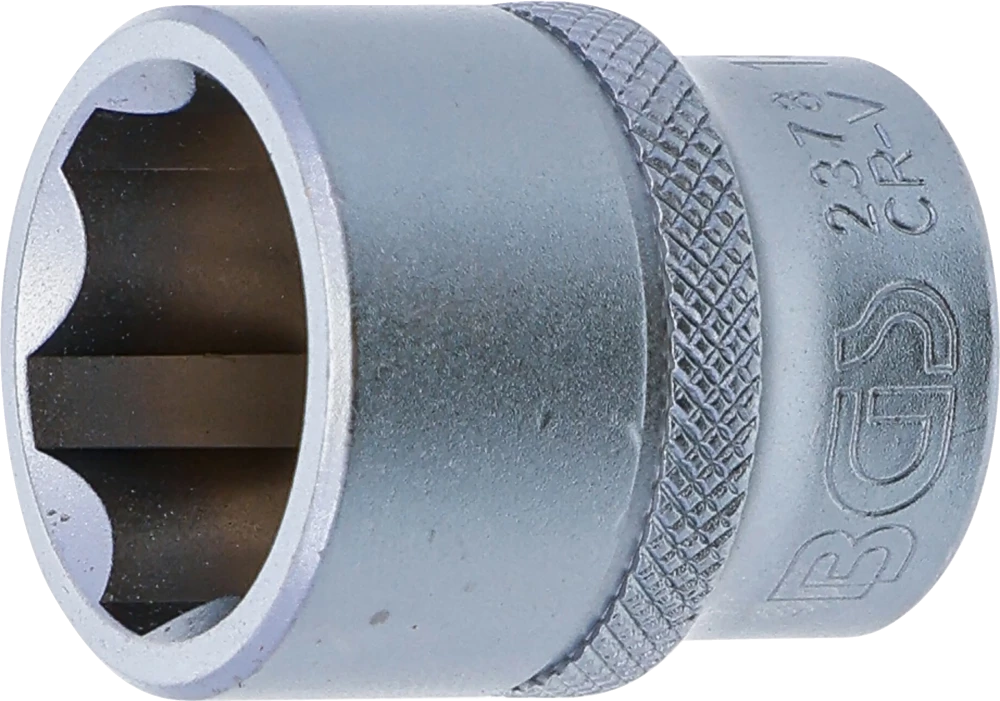 Steckschlüssel-Einsatz Super Lock, Antrieb Innenvierkant 10 mm (3/8"), SW 18 mm