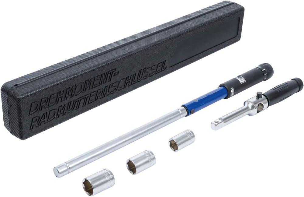Kreuz- / Drehmomentschlüssel, Abtrieb Außenvierkant 12,5 mm (1/2"), 70 - 170 Nm