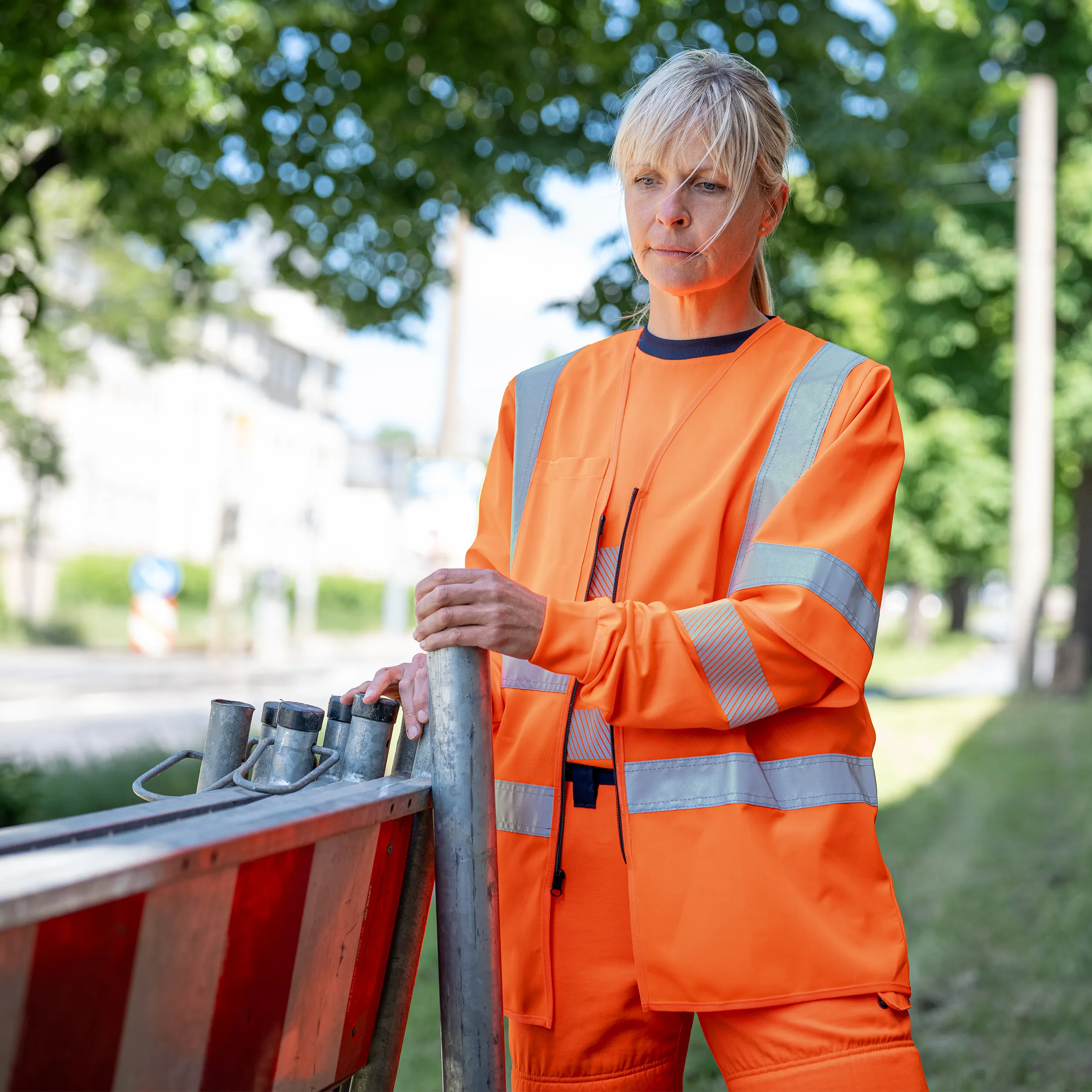 Kurzarmjacke "Allround Warnschutz" mit PSA-Schutzklasse 3