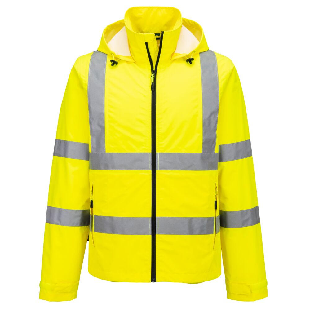 Hi-Vis leichte, packbare Jacke