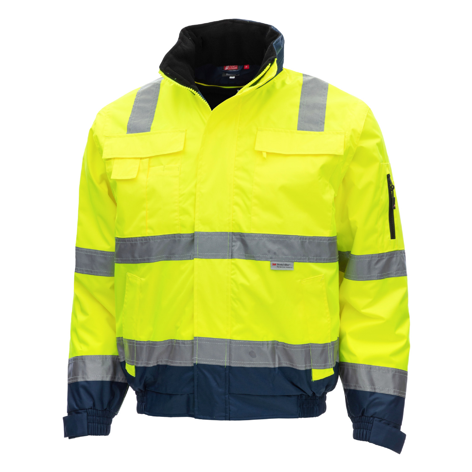 Pilotenjacke MOTION TEX VIZ PLUS Warn-Pilotenjacke