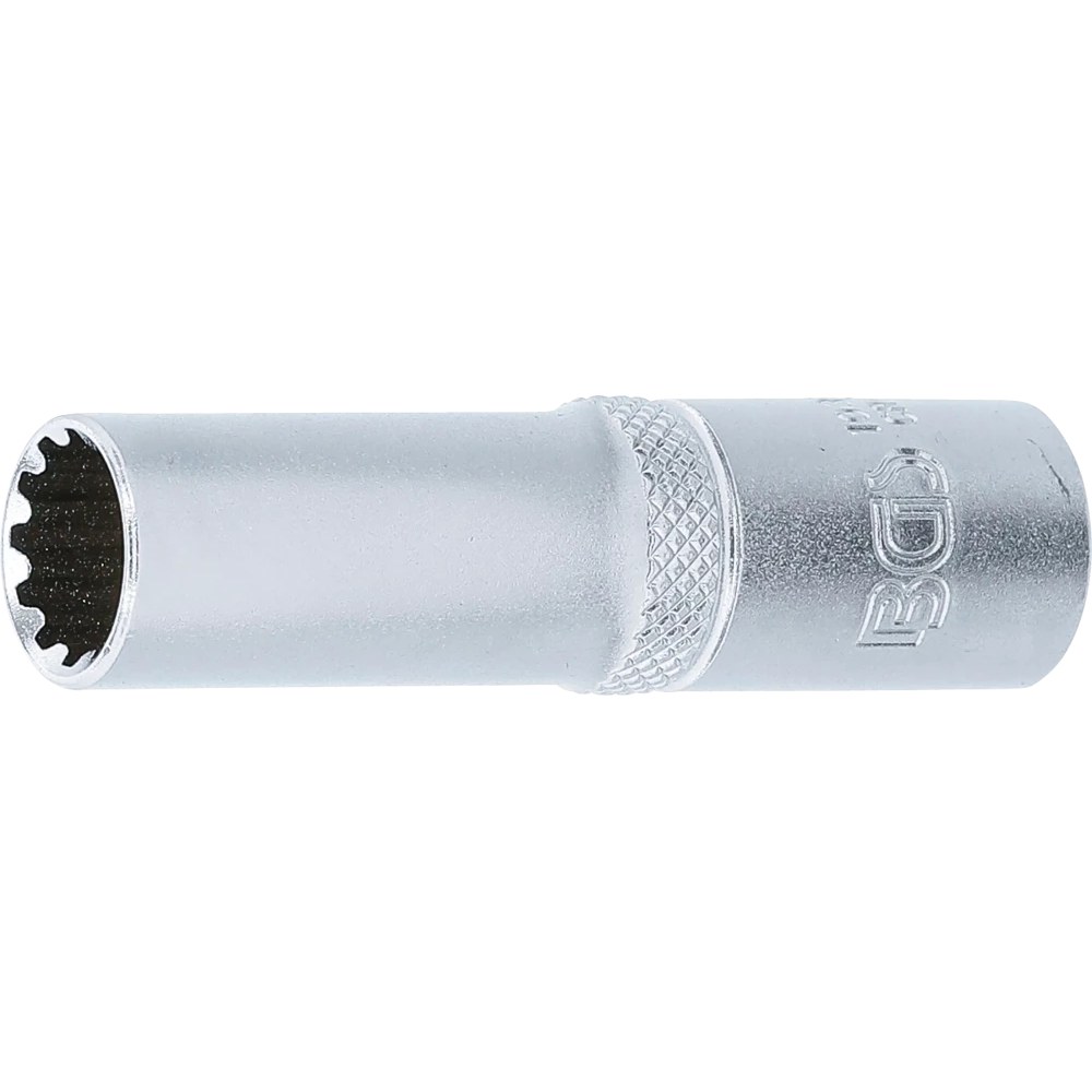 Steckschlüssel-Einsatz Gear Lock, tief, Antrieb Innenvierkant 10 mm (3/8"), SW 11 mm