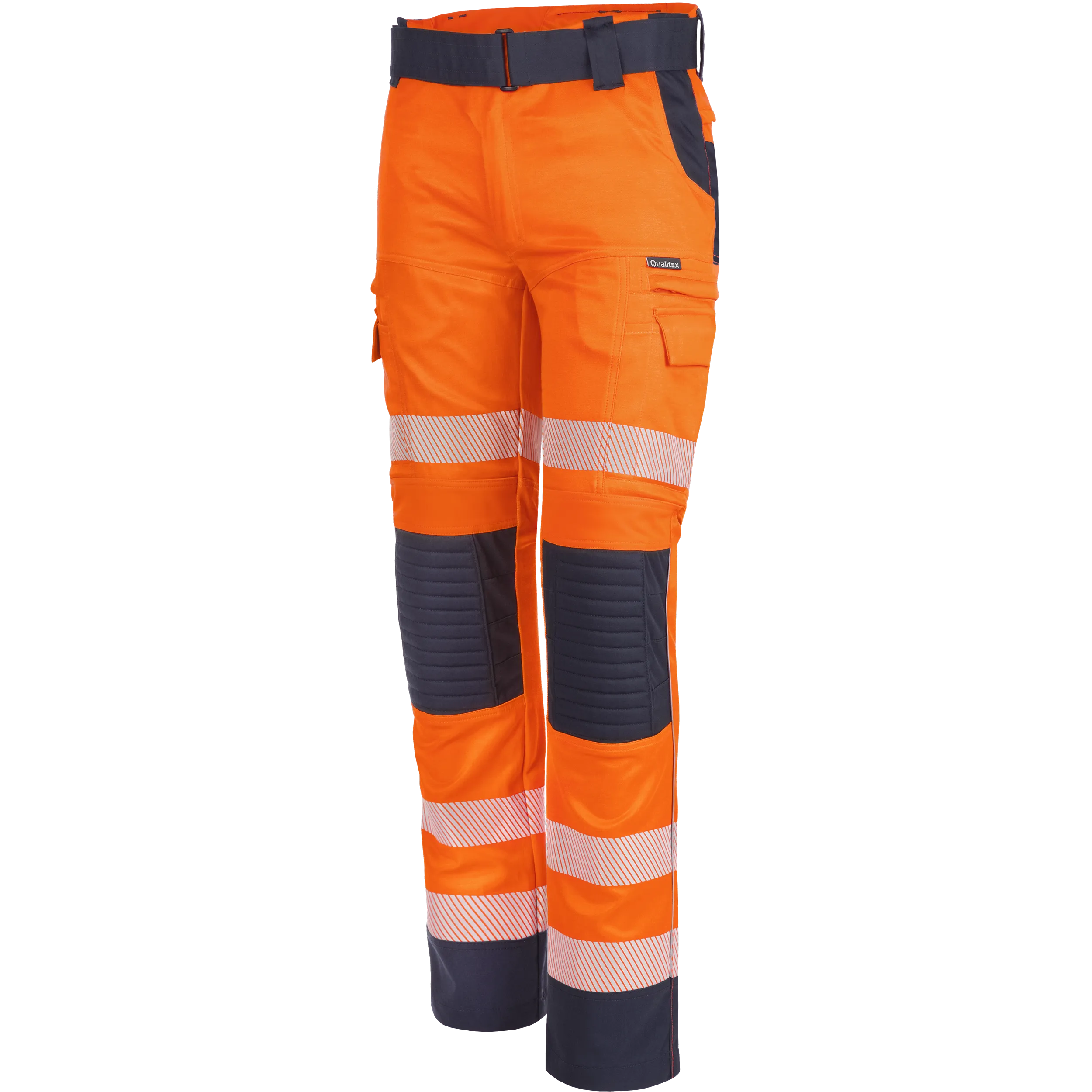 Tencel/Sorona Stretch-Arbeitshose "Allround Warnschutz" mit UV-Schutz