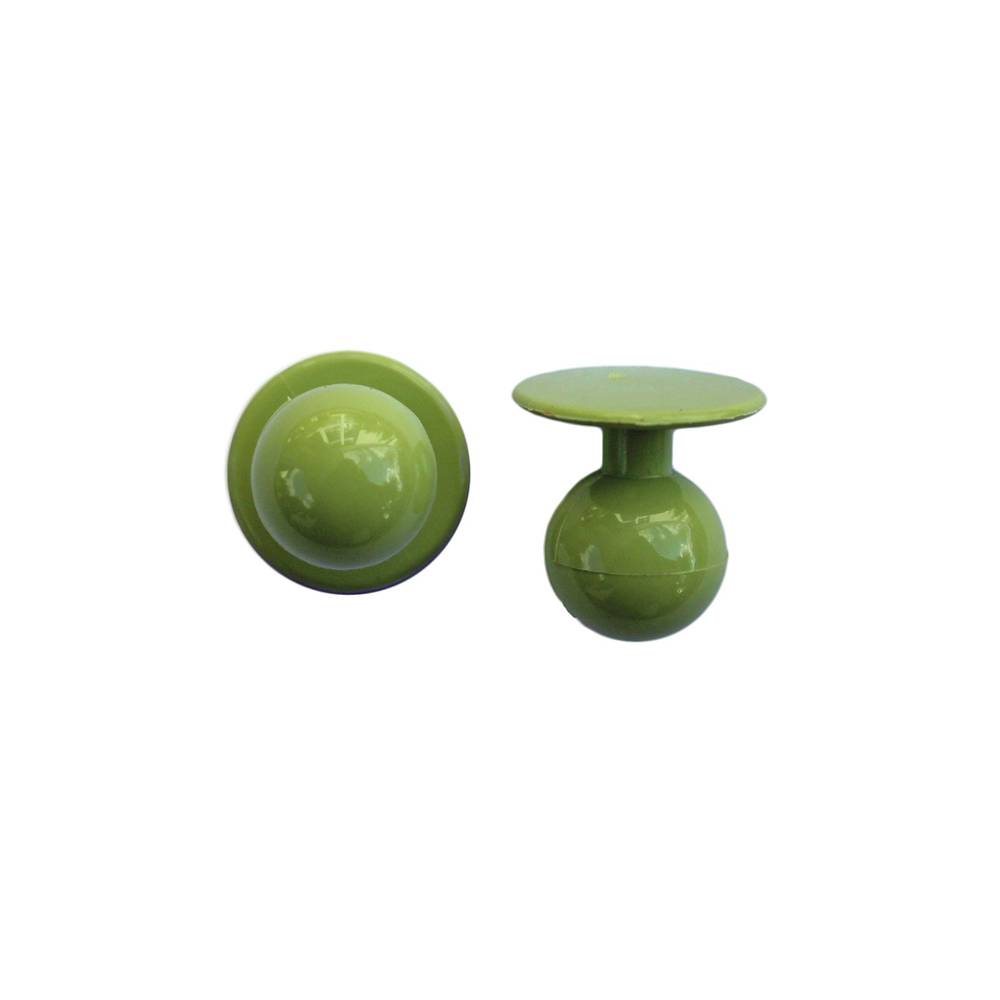 Kugelknöpfe, lemongreen (12 Stück)