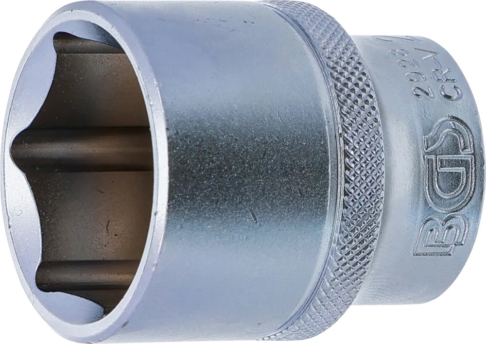 Steckschlüssel-Einsatz Sechskant, Antrieb Innenvierkant 12,5 mm (1/2"), SW 28 mm