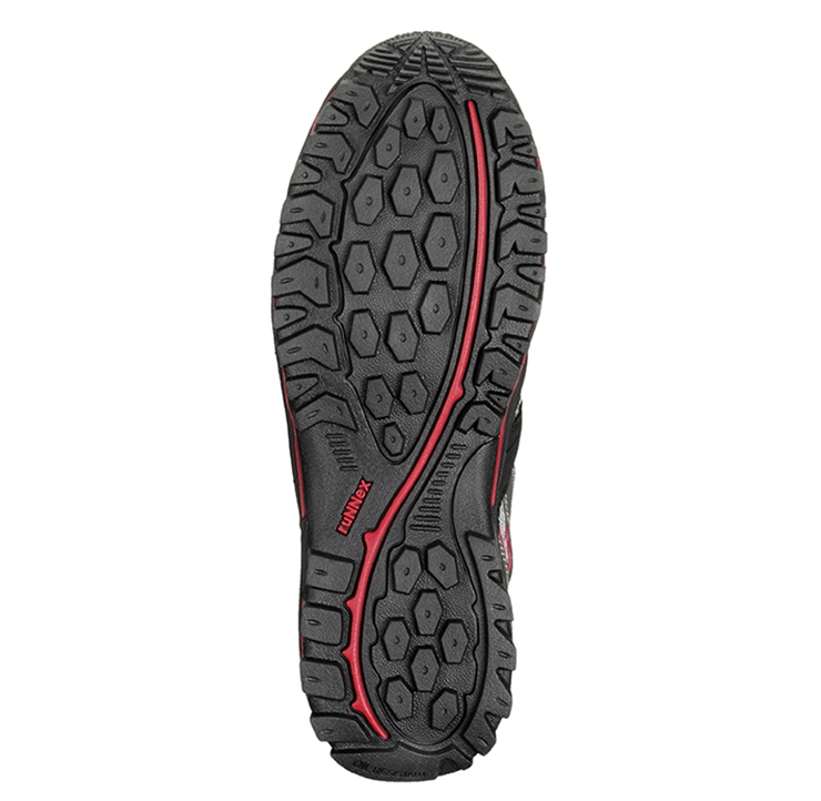 RUNNEX® S1-Sicherheitshalbschuhe LightStar schwarz/grau/rot