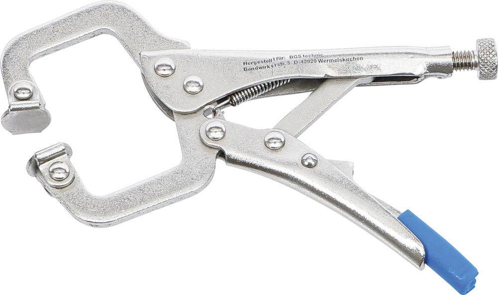 Schweißer-Gripzange, extra kurz, 130 mm