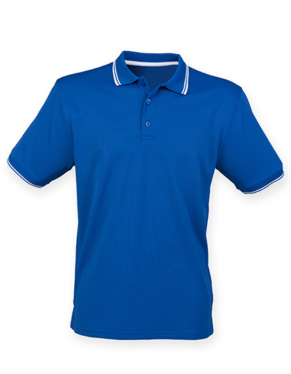 Men´s Coolplus Short Sleeved Tipped Polo Shirt