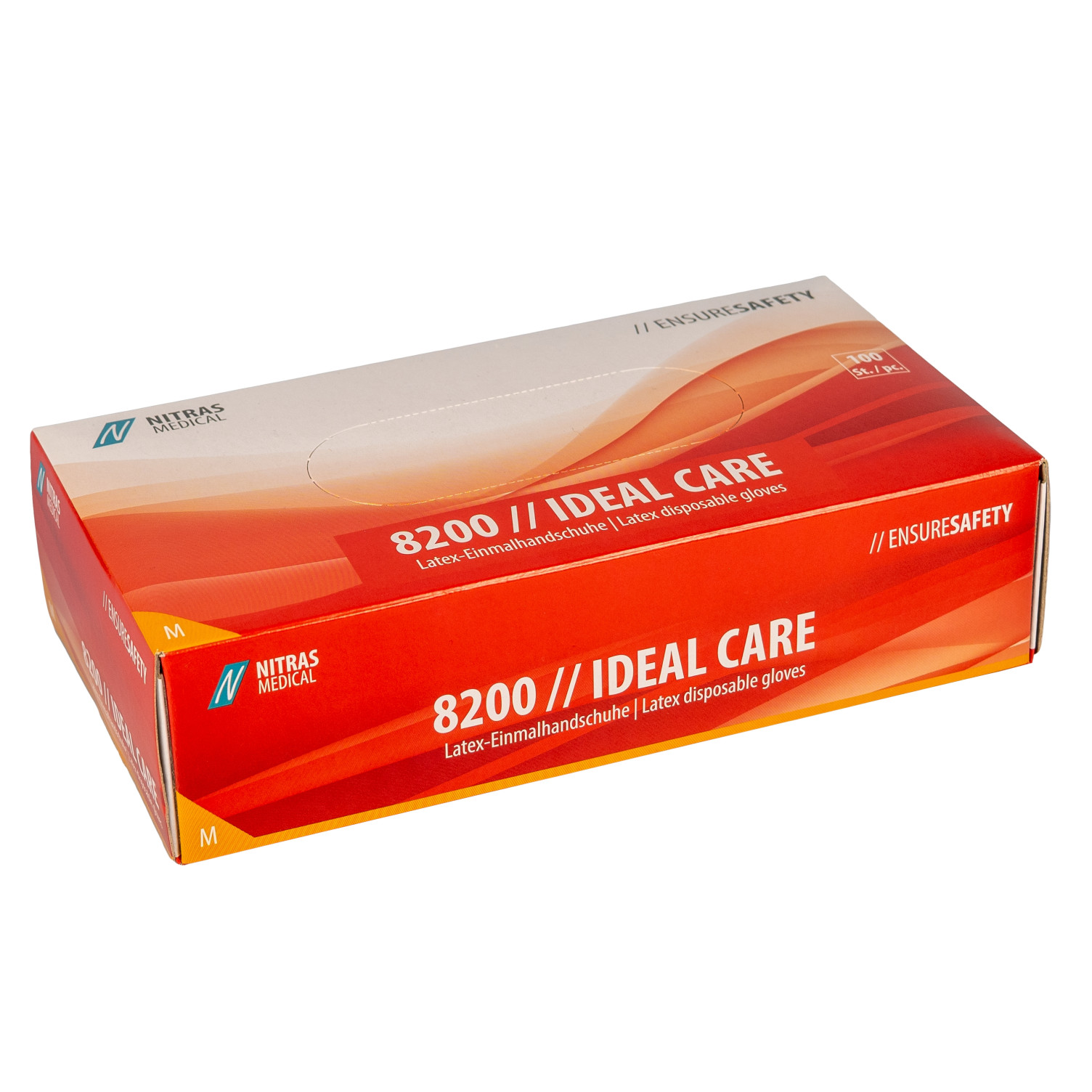 Handschuh IDEAL CARE Latex-Einmalhandschuhe