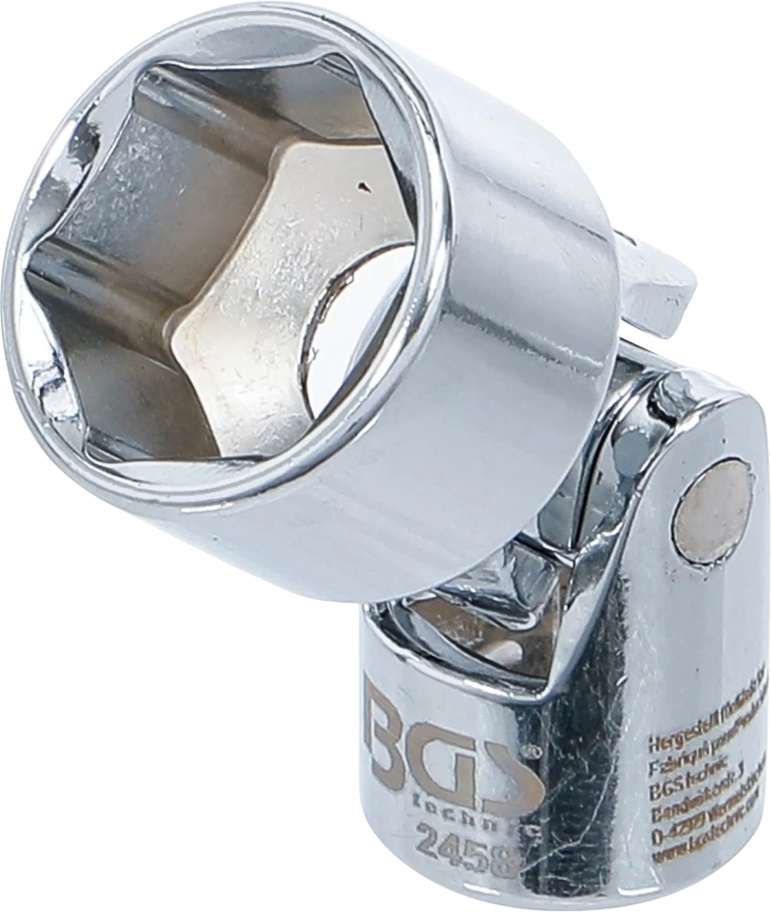 Kardangelenk-Einsatz Sechskant, Antrieb Innenvierkant 10 mm (3/8"), SW 18 mm