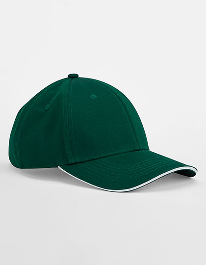 EarthAware Classic Organic Cotton 6 Panel Cap - Sandwich Peak