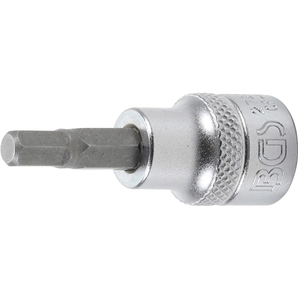Bit-Einsatz, Antrieb Innenvierkant 10 mm (3/8"), Innensechskant 7/32"