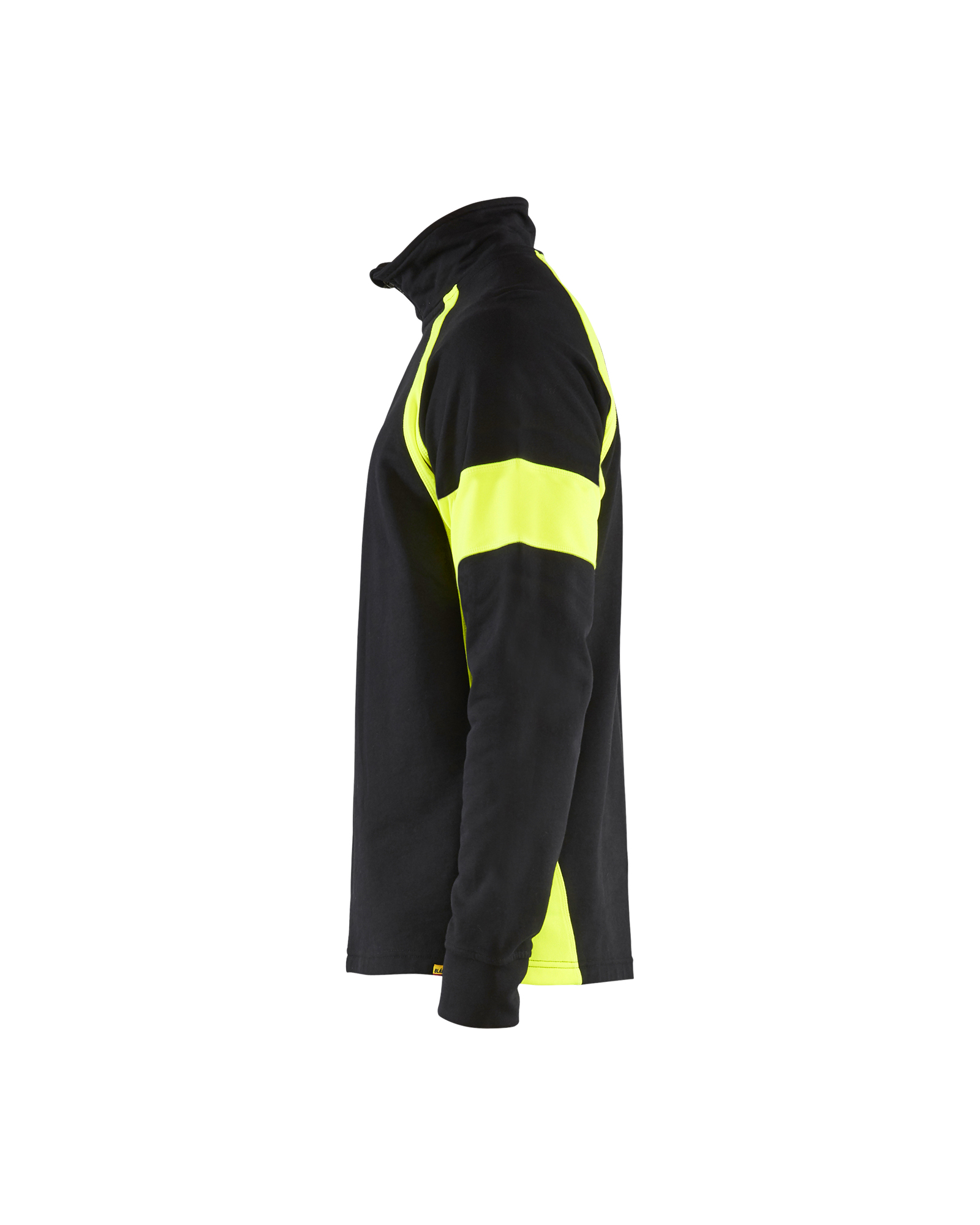 Sweatshirt Half-Zip mit High Vis