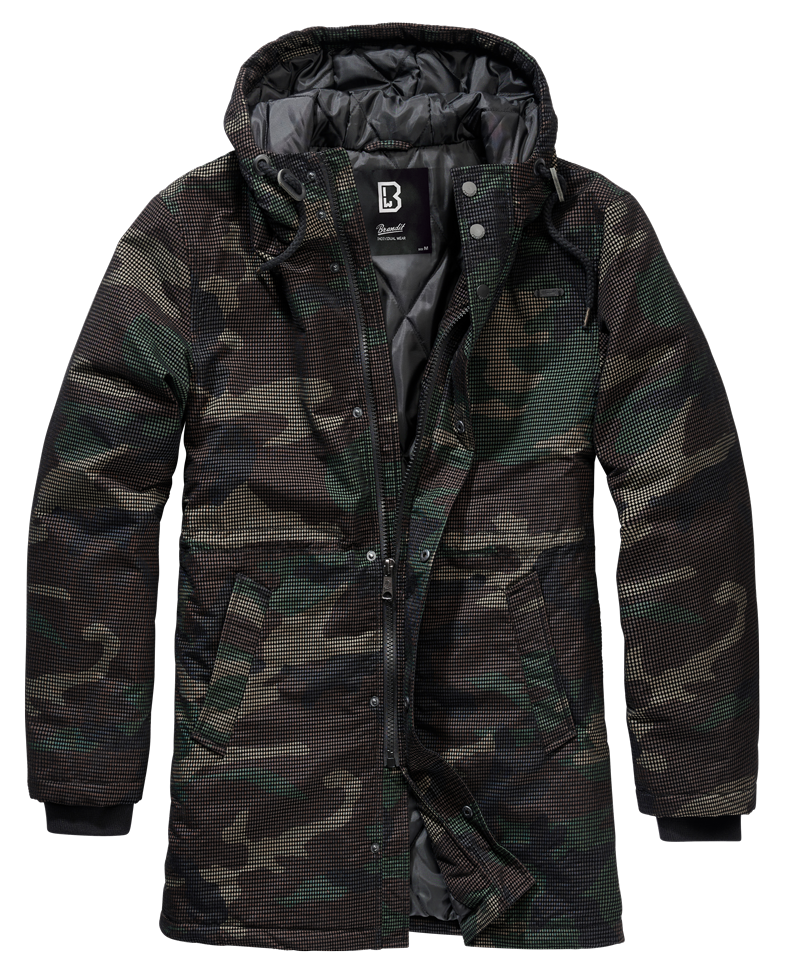 Grid Camo Parka