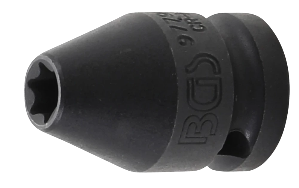 Kraft-Steckschlüssel-Einsatz E-Profil, Antrieb Innenvierkant 12,5 mm (1/2"), SW E10