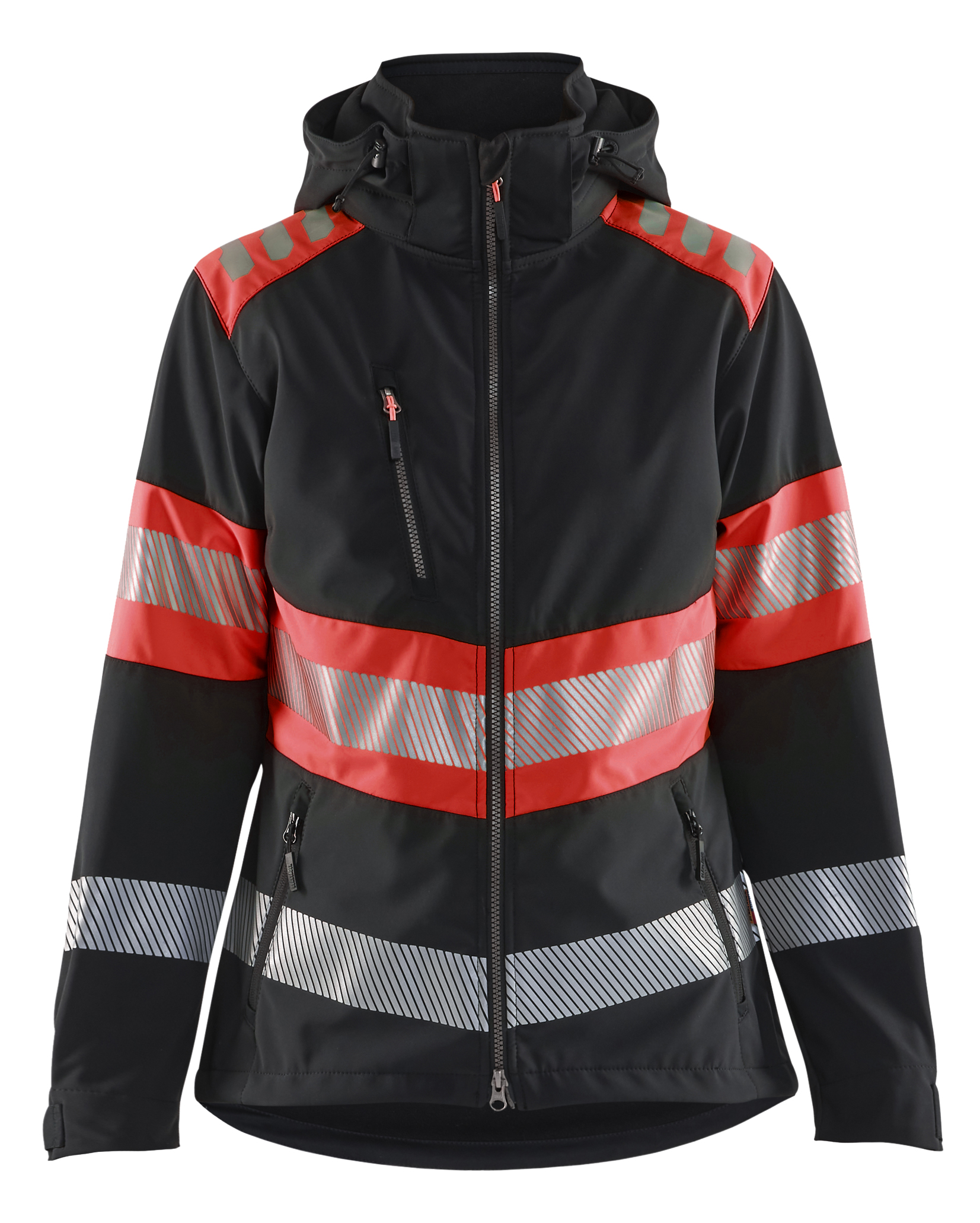 Damen High Vis Softshell Jacke