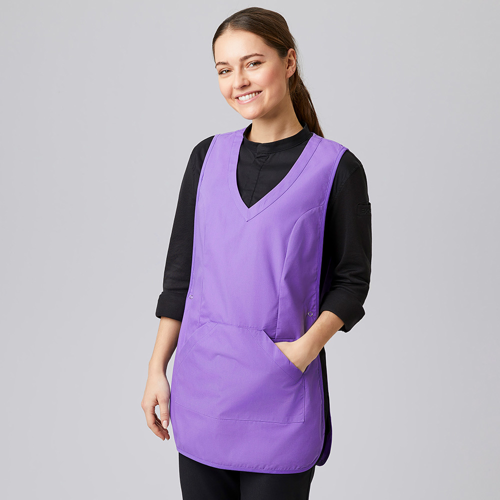 Überwurfschürze, purple