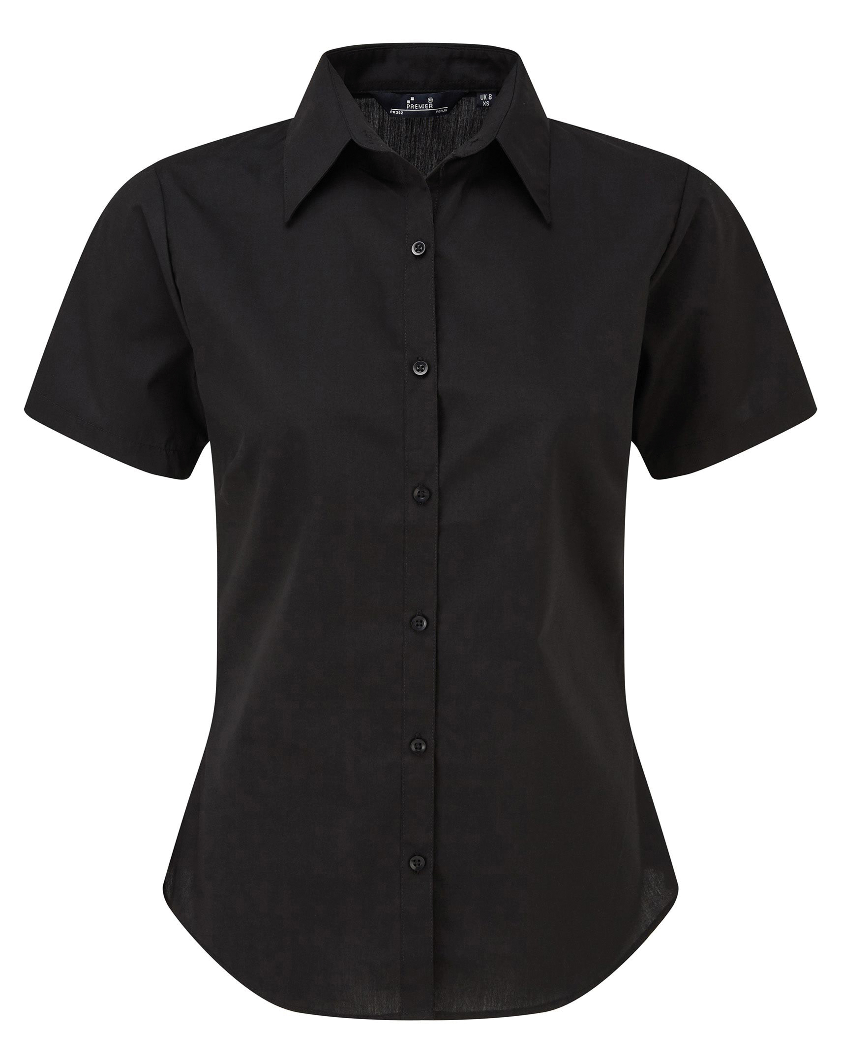 Bluse – Women´s Poplin Short Sleeve Blouse