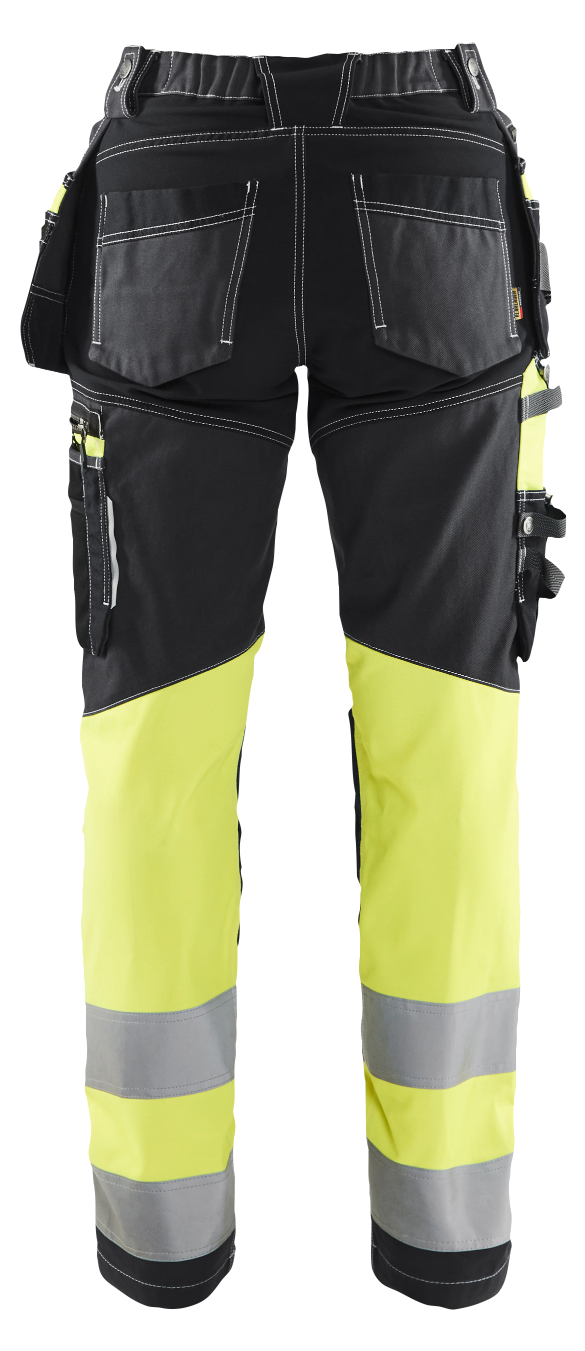 Damen High Vis Arbeitshose mit Stretch