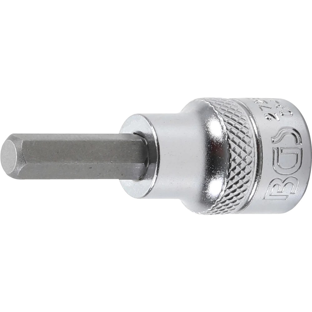 Bit-Einsatz, Antrieb Innenvierkant 10 mm (3/8"), Innensechskant 1/4"