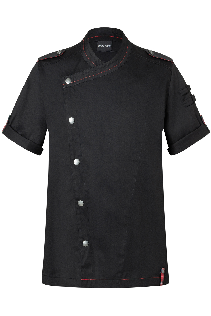 Kurzarm Herrenkochjacke ROCK CHEF®-Stage2
