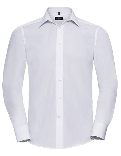Hemd – Men's Long Sleeve Tailored Polycotton Poplin Shirt