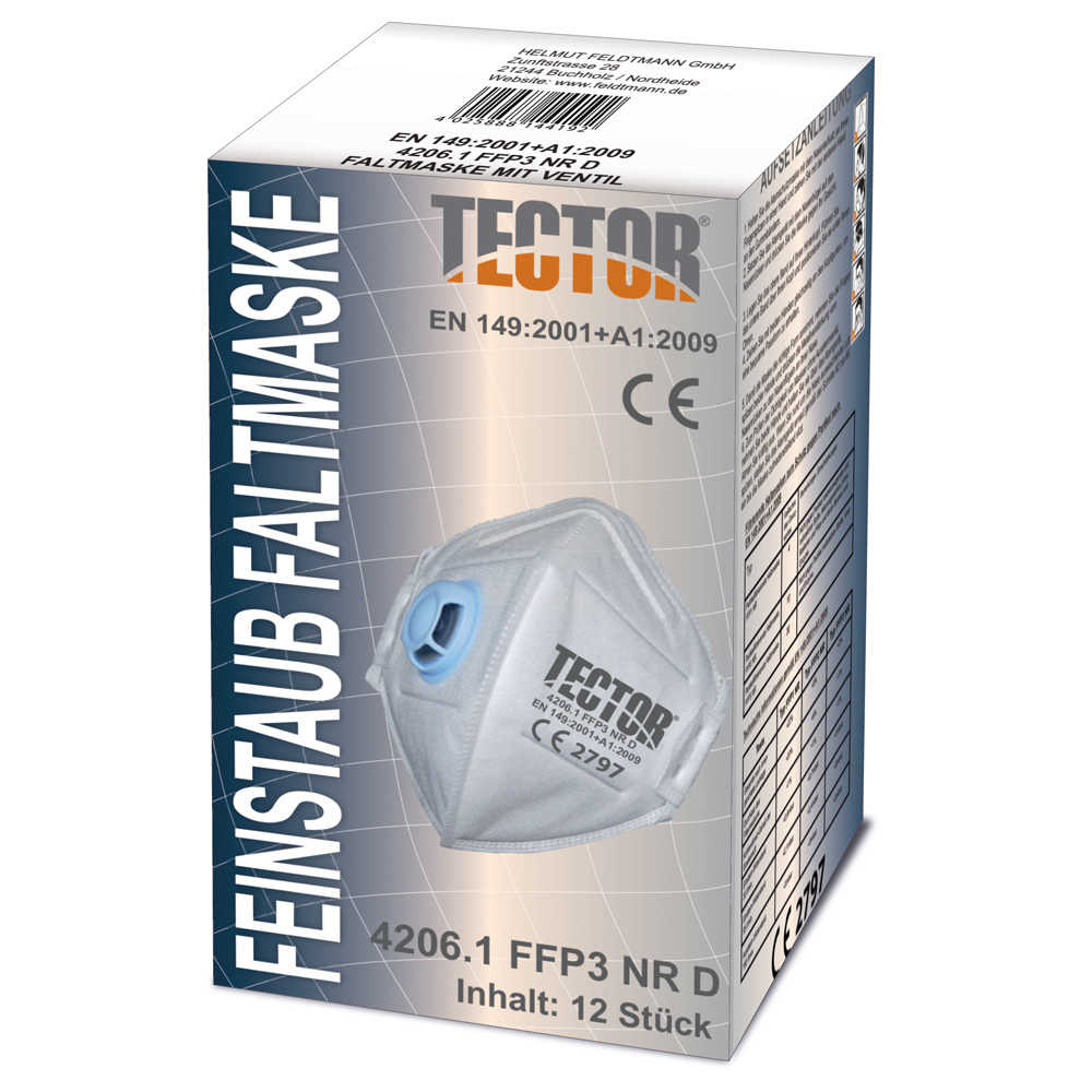 Faltmaske FFP3 NR D