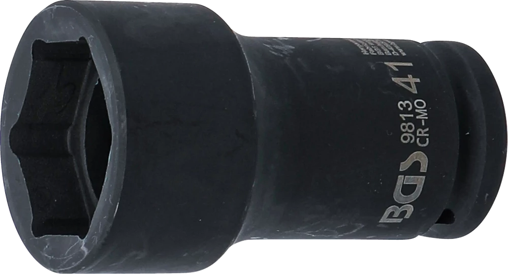 Kraft-Steckschlüssel-Einsatz Sechskant, tief, Antrieb Innenvierkant 20 mm (3/4"), SW 41 mm, für FUSO / Mitsubishi