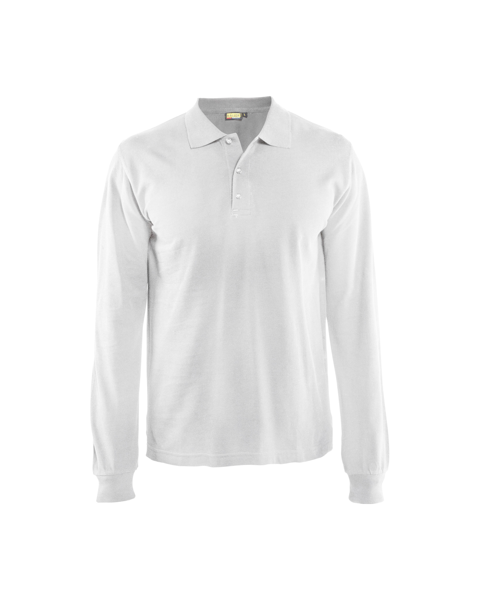 Langarm Poloshirt