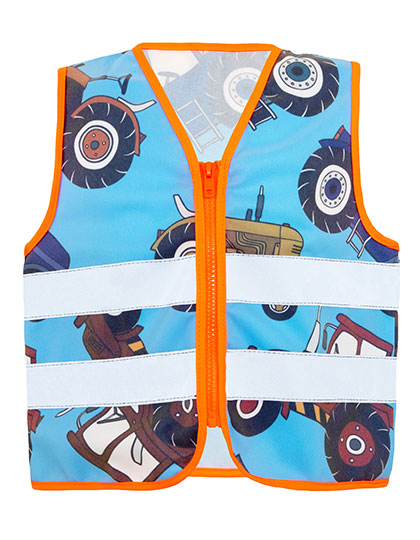 Weste – Children´s Safety Vest Action Working Heroes CO² Neutral