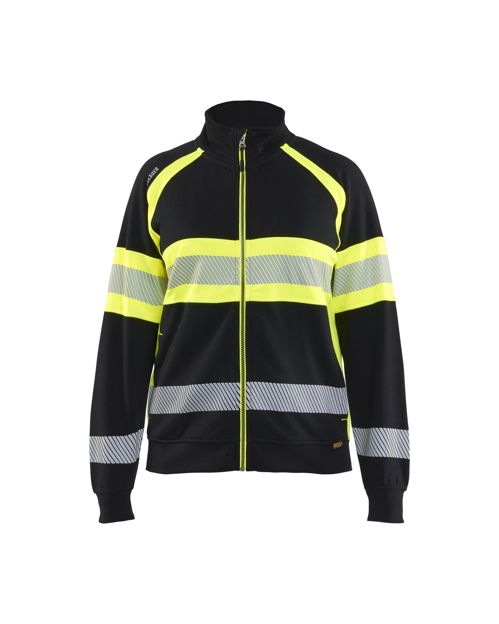 Damen High Vis Sweatjacke