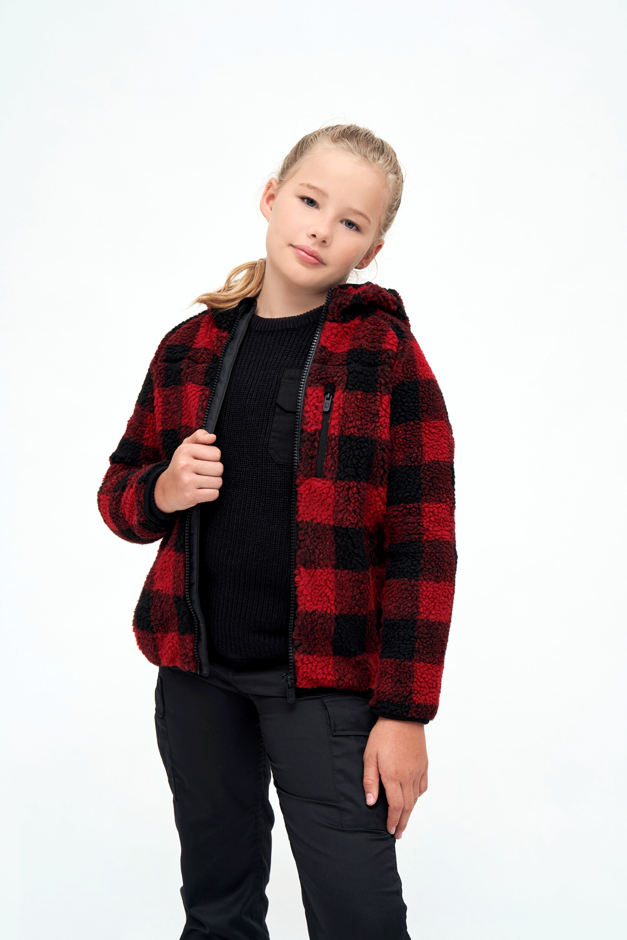 Kids Teddyfleece Jacket Hooded