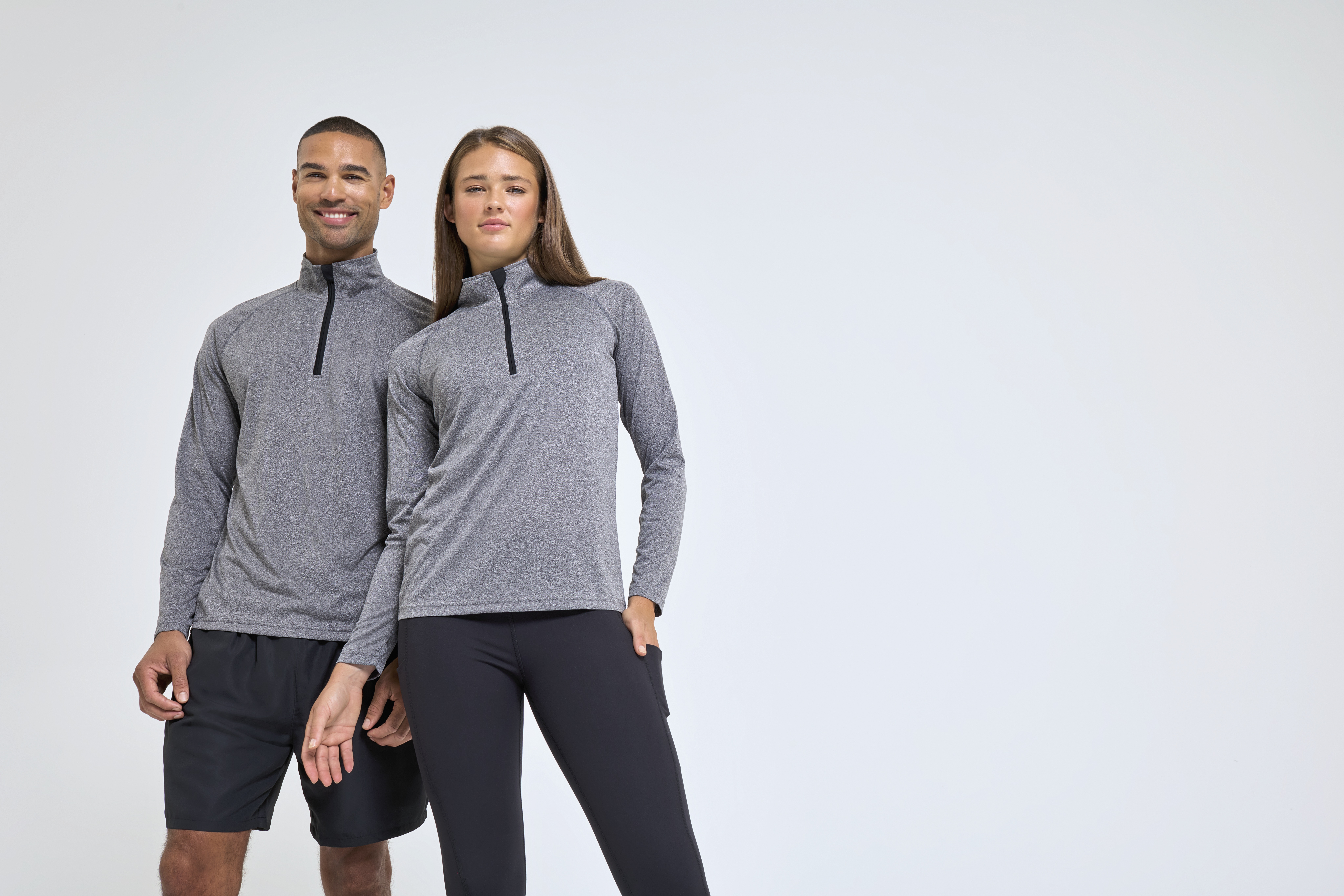 T-Shirt – Men´s Long Sleeve Performance ¼ Zip