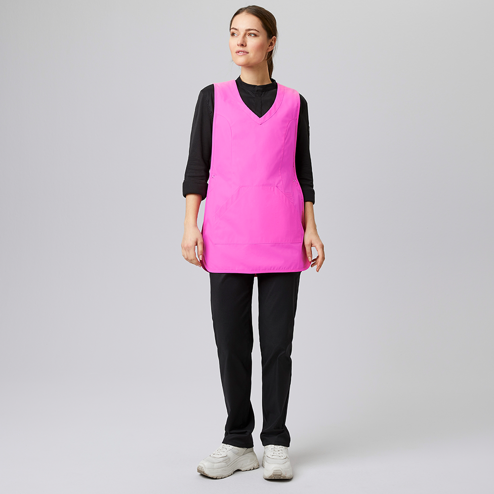 Überwurfschürze, hot pink