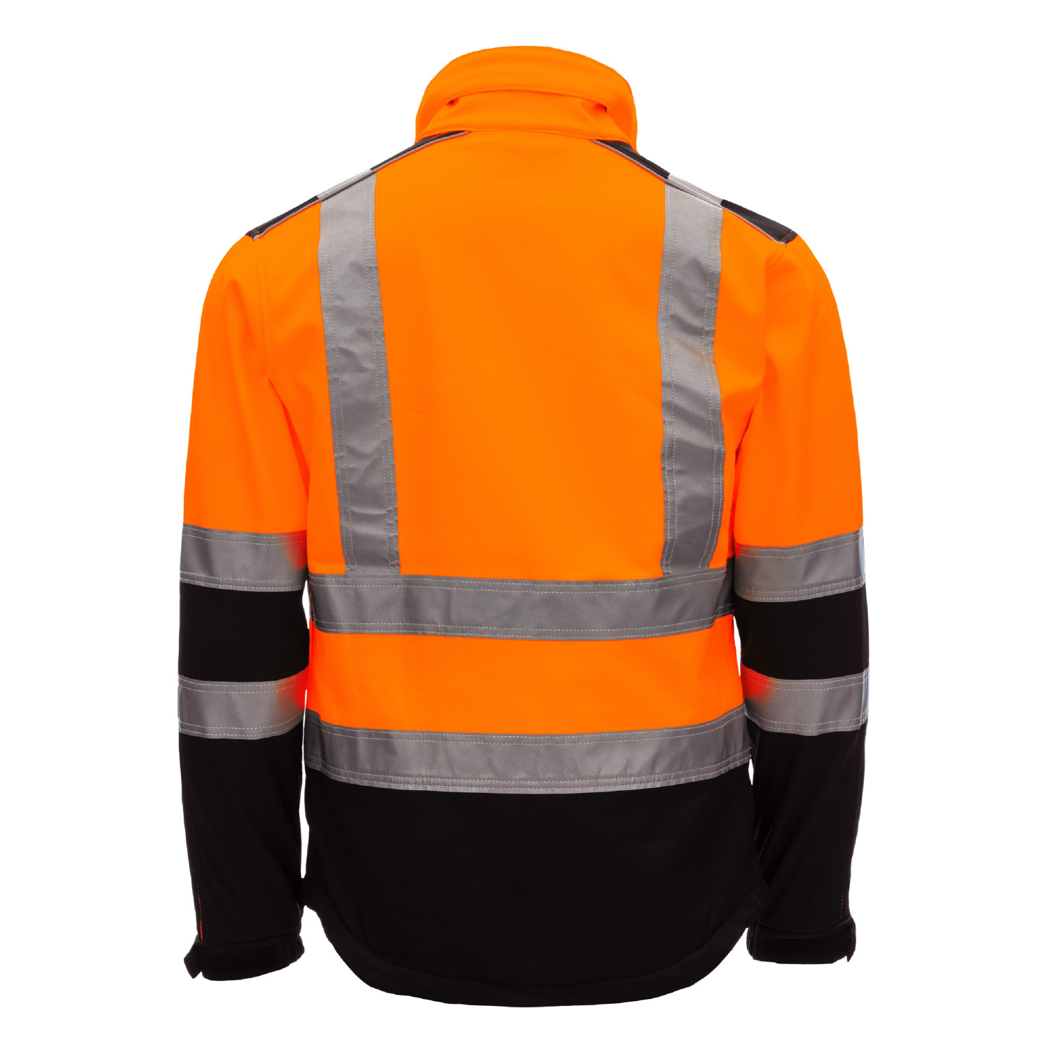 Kapuze MOTION TEX VIZ Warn-Softshelljacke