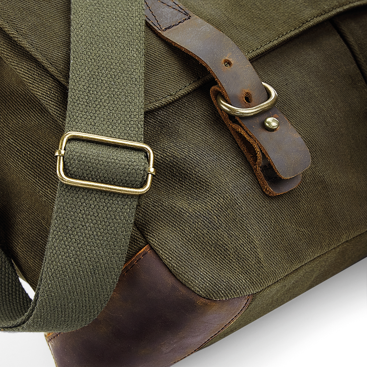 Tasche – Heritage Waxed Canvas Messenger