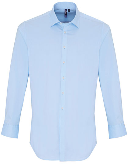 Hemd – Men´s Stretch Fit Poplin Long Sleeve Cotton Shirt