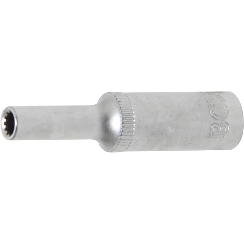 Steckschlüssel-Einsatz Gear Lock, tief, Antrieb Innenvierkant 6,3 mm (1/4"), SW 4 mm