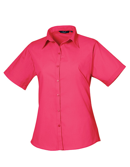 Bluse – Women´s Poplin Short Sleeve Blouse