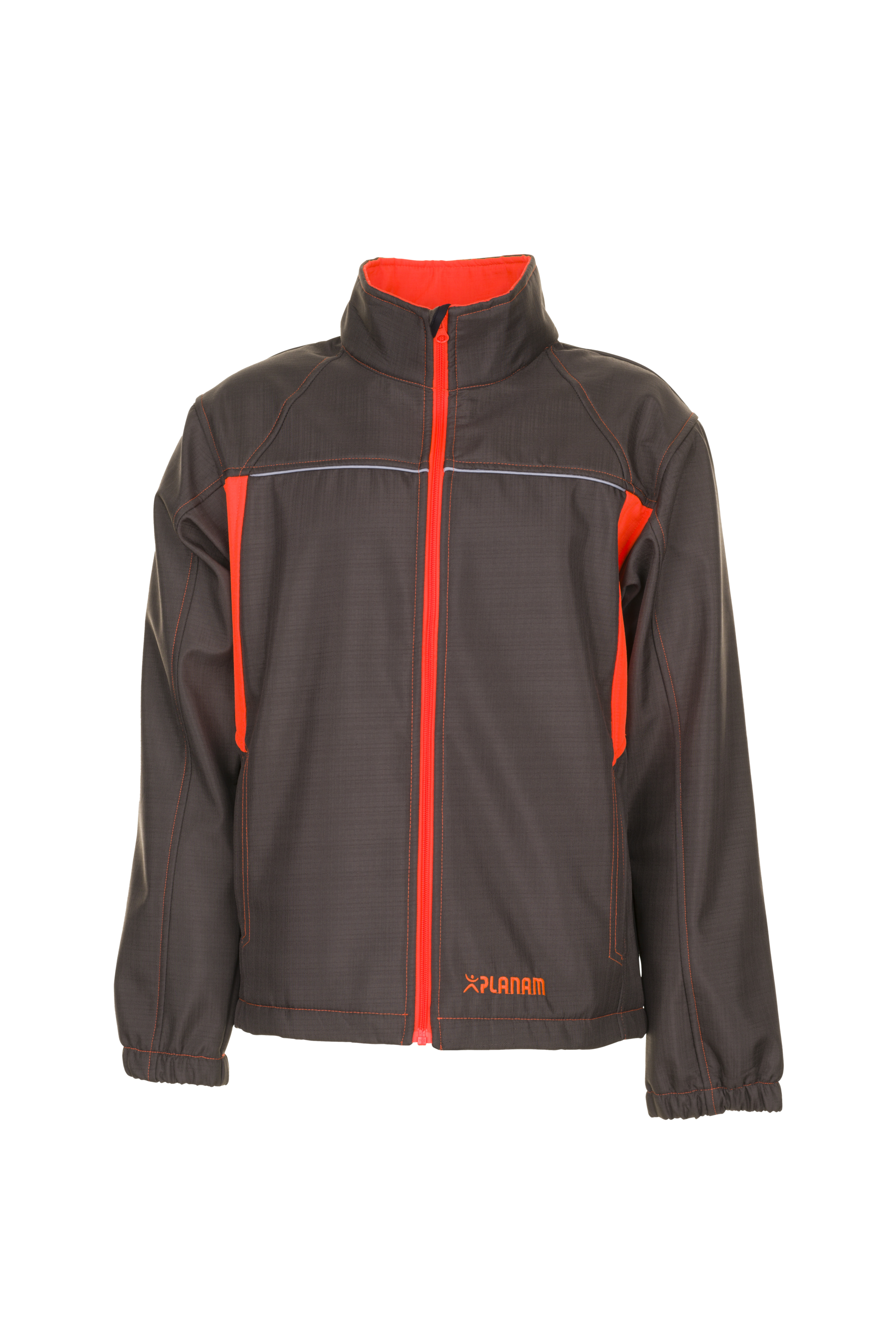 PLANAM Softshelljacke Basalt Neon