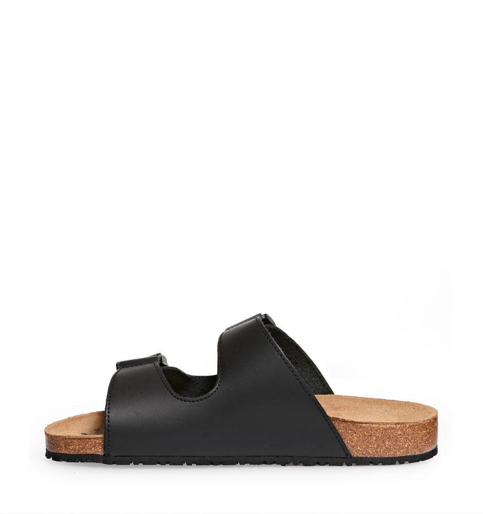 Abeba OB Berufssandale NATURE schwarz ESD