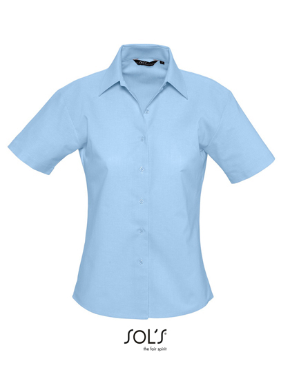 Bluse – Women´s Oxford-Blouse Elite Short Sleeve